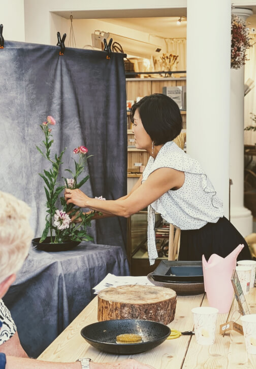 Japanese Ikebana Flower Arranging Workshop