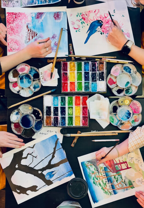 Japanese Painting Class