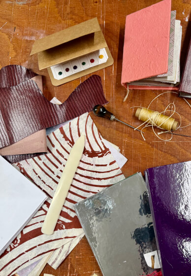 Journal Making Workshop: Life Stuck Together