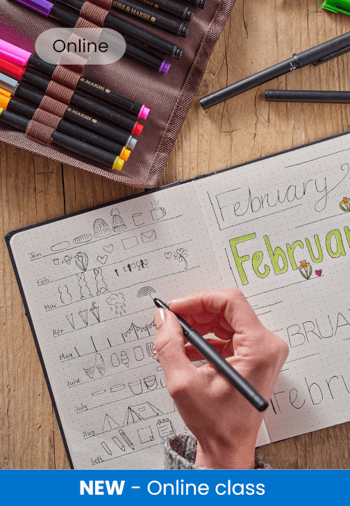 Journaling Class: Titles, Calendars and Creative Pages