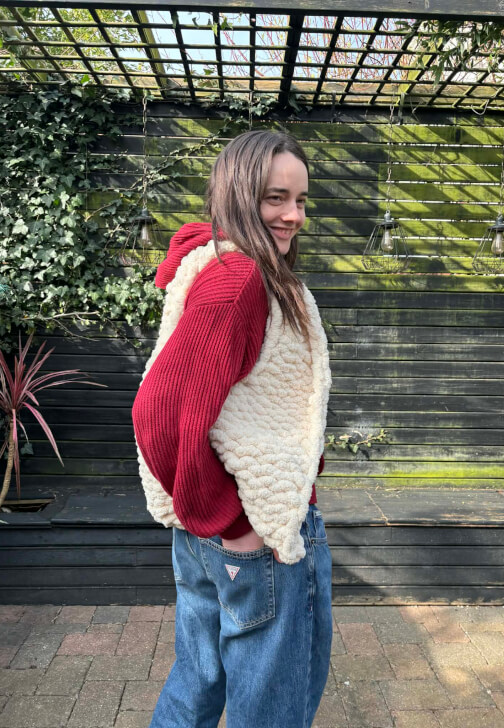 Jumbo Knit Gilet Workshop
