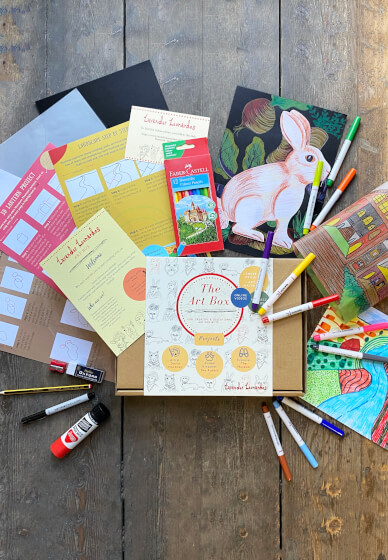 Kids' Art Craft Kit - Colouring Pencils (6 Years+)