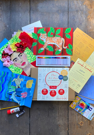 Kids' Art Craft Kit - Oil Pastels