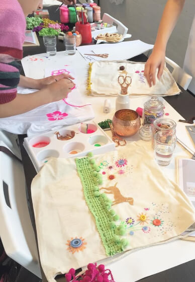 Kids Bag Printing Workshop