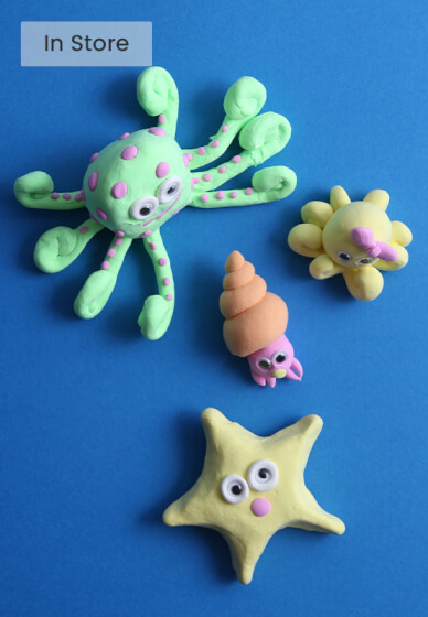 Kids' Clay Sea Creatures Workshop