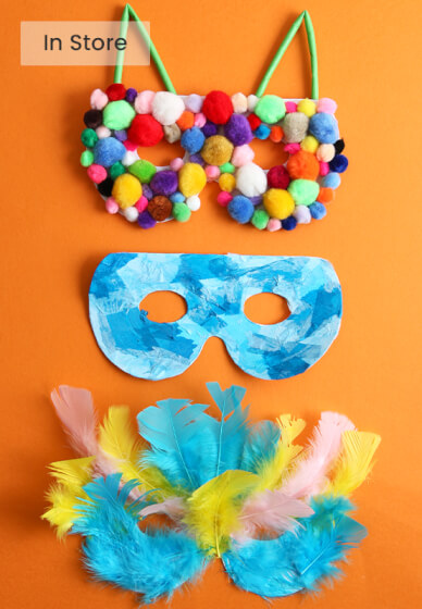 Kids' Mask Decorating Workshop