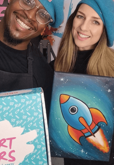 Kids Paint and Sip at Home: Creative Art Experience