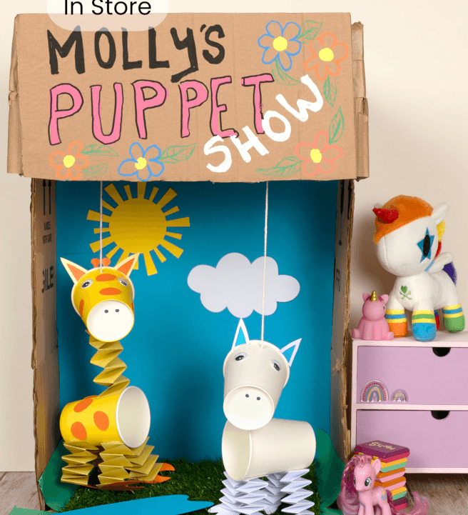 Kids Paper Cup Puppet Workshop
