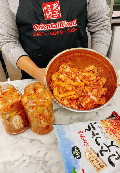 Kimchi Making Class for Team Building