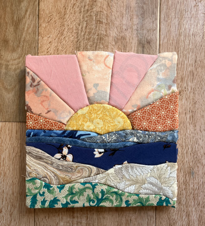 Kinusaiga Fabric Landscape Workshop for Beginners