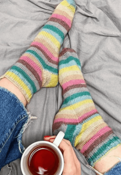 Knit Socks at Home