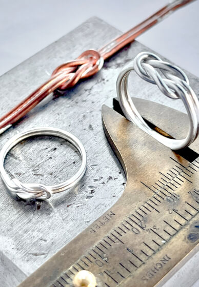 Knotted Wire Ring Workshop