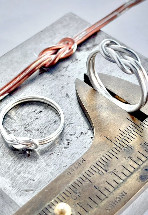 Knotted Wire Ring Workshop