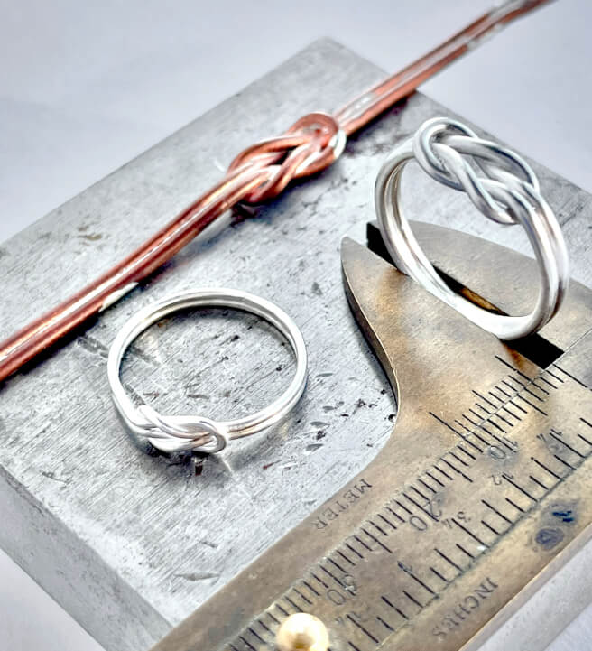 Knotted Wire Ring Workshop