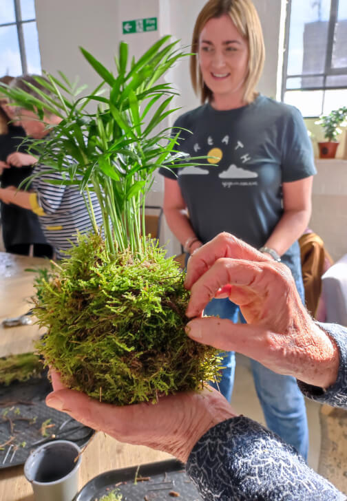 Kokedama Plant Workshop