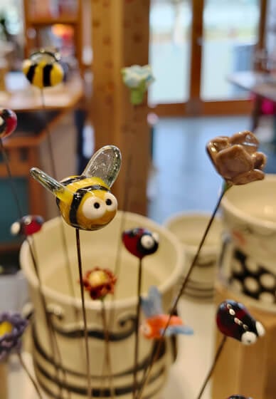 Lampwork Workshop: Bees and Bugs Pot Buddies