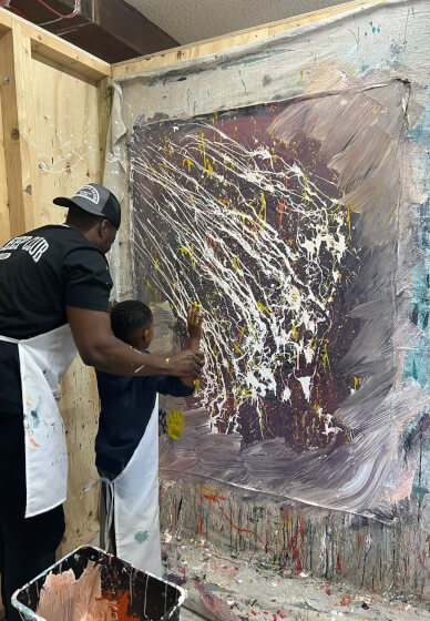 Large Canvas Painting Experience