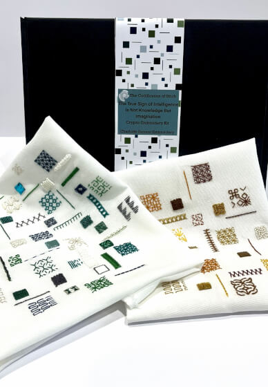 Large Coded Sampler Embroidery Kit