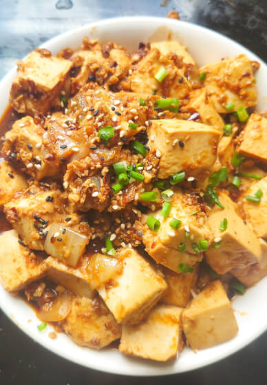 Learn to Cook Chinese Vegan MaPo Tofu at Home