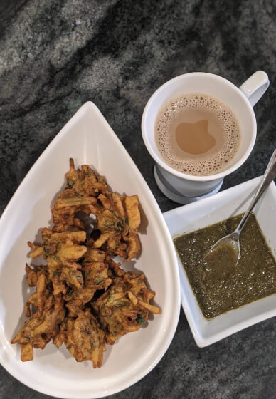 Learn to Cook Pakora with Chai