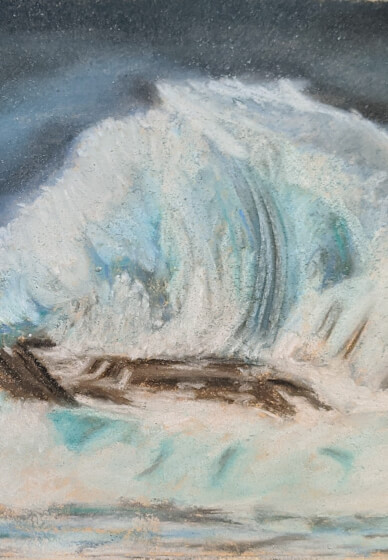 Learn to Create a Chalked Seascape