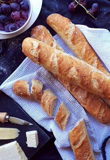 Learn to Make Baguettes at Home