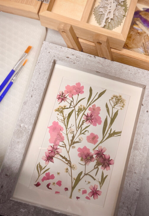 Leeds Exclusive - Pressed Sakura Frame Making Workshop