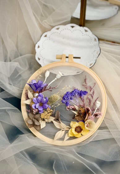Leeds Exclusive - Qixi Embroidery Floral Hoop Workshop