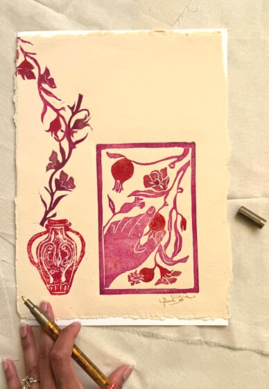 Lino and Clay: Tile Printing Workshop