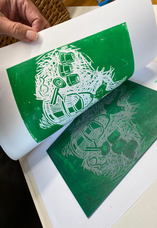Lino Cut Printing Workshop