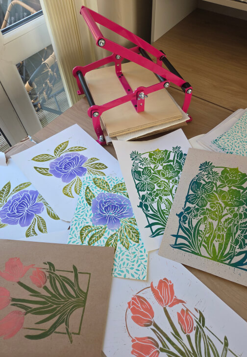 Lino Print Workshop