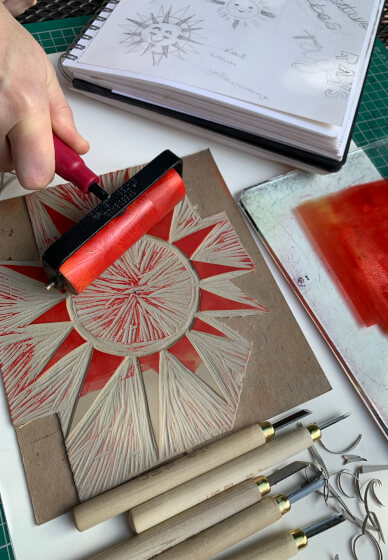 Lino Printing Class: Create Your Own Prints