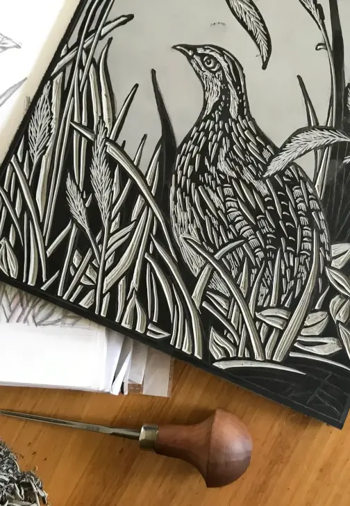 Beginner Lino Printing on Tote Bags Workshop