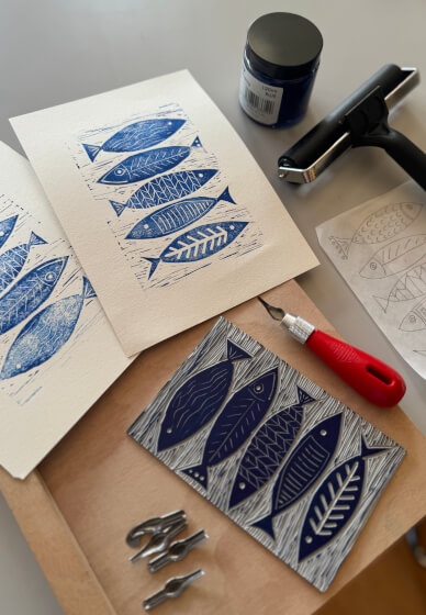 Lino Printing Workshop