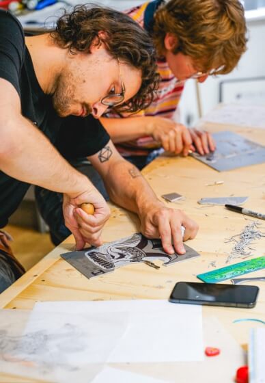 Lino Printing Workshop: Choose Your Own Item
