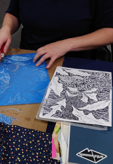 Linocut Printing Workshop