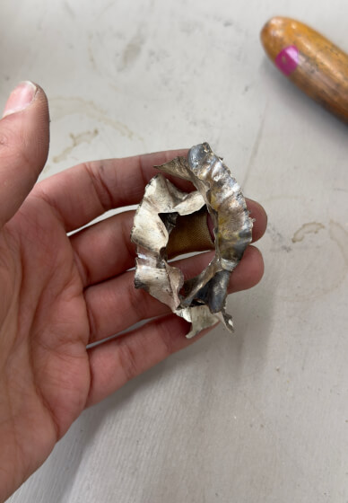London Sterling Silver Leaf Jewellery Experience