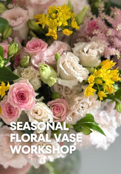 London Vase Flower Arrangement Workshop