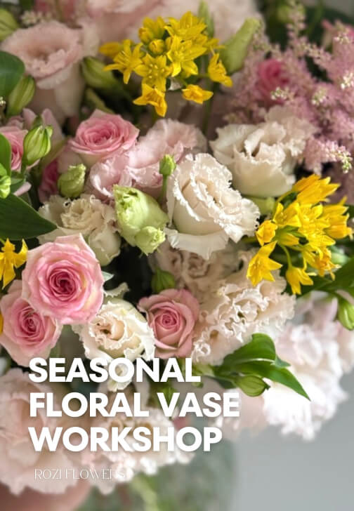 London Vase Flower Arrangement Workshop