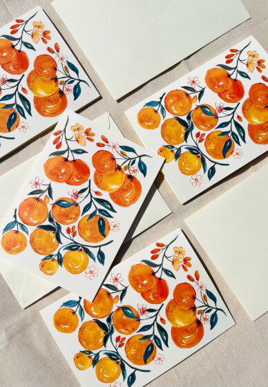 Loose Flowers with Gold Accents: Watercolour Workshop
