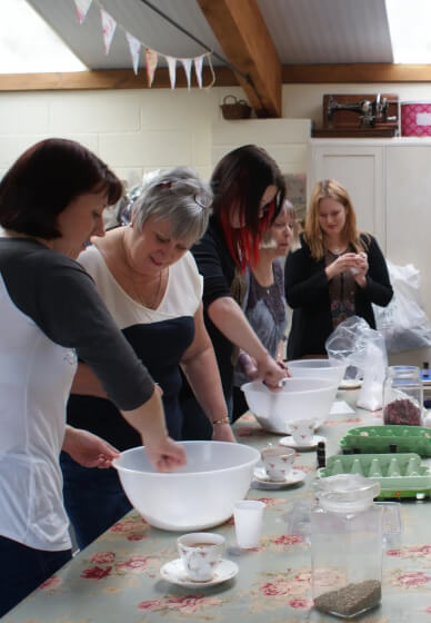 Lotions and Potions Making Workshop for Groups