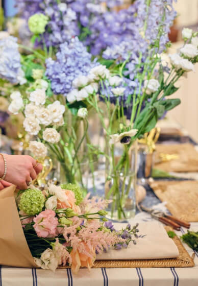 Luxury Fresh Flower Arranging Workshop