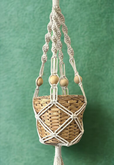 Macrame Plant Hanger Workshop for Beginners
