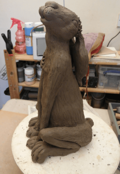 Make a Clay Hare Sculpture