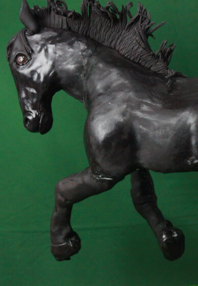 Make a Gravity Defying 3D Sculpted Horse Cake at Home