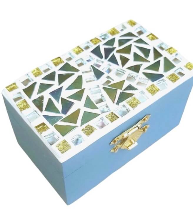 Make a Mosaic Treasure Box or Jewerly Box Workshop in East Barnet