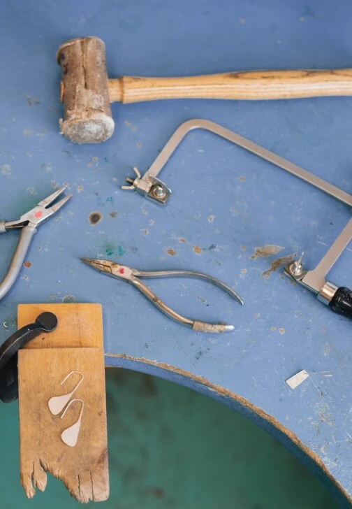 Make a Pair of Silver Hoops Class