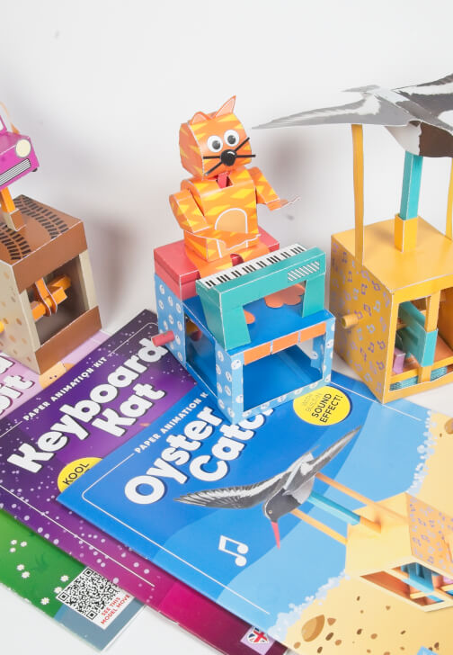 Make a Paper Craft Automata at Home