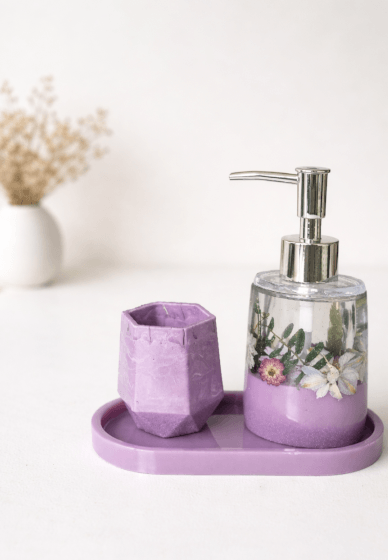 Make a Resin Bathroom Set Workshop