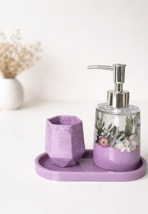 Make a Resin Bathroom Set Workshop